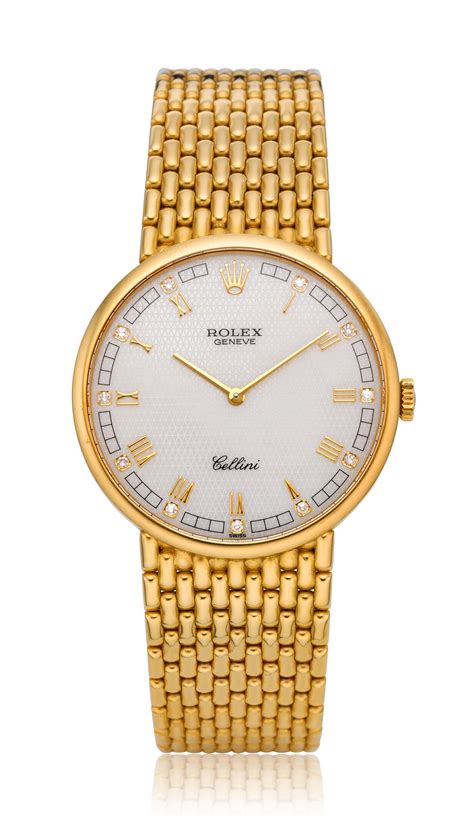 rolex cellini solid gold watch|rolex cellini gold price.